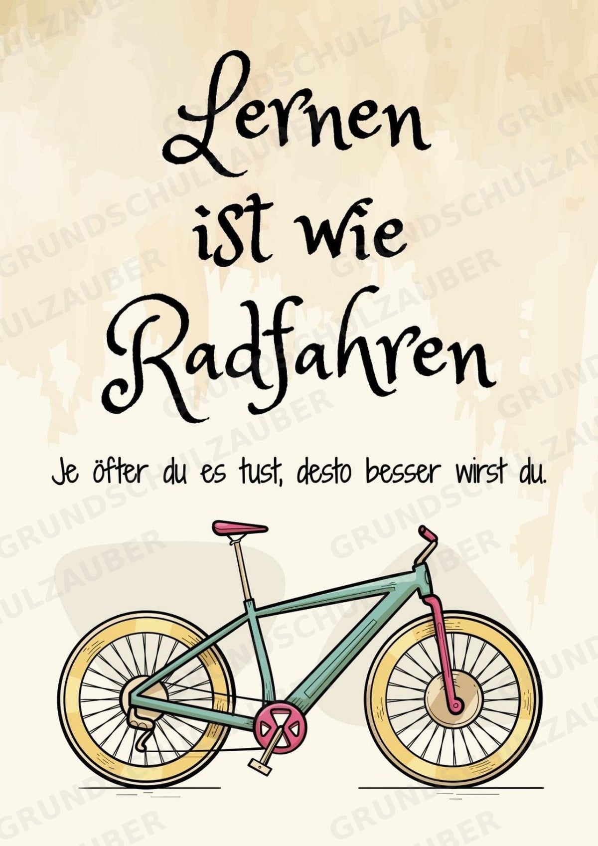Lernen mit Mut | 10 Motivationsposter Grundschule – Lernmotivation, Ausdauer & Selbstvertrauen | Motivation – Materialseite 2