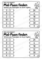 Miniheft 3er-Reihe – Einmaleins üben, Multiplikation & Malaufgaben | Mathematik Klasse 2 | 10 Heftseiten – Materialseite 7