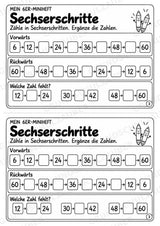 Miniheft 6er-Reihe – Einmaleins üben mit Malaufgaben & Rechengeschichten | Mathe Klasse 2 | 10 Heftseiten – Materialseite 5