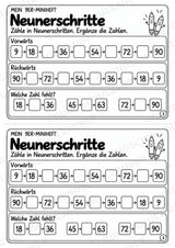 Miniheft 9er-Reihe – Einmaleins üben mit Malaufgaben & Rechengeschichten | Mathe Klasse 2 | 10 Heftseiten – Materialseite 5