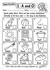 Kurze und lange Vokale – 8 Arbeitsblätter zu Selbstlauten und Umlauten | Deutsch Klasse 2–3 – Materialseite 3