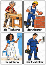 Berufe – 72 Bildkarten im A6-Format | Sachunterricht Grundschule, DaZ, Wortschatz & Sprachförderung – Materialseite 7