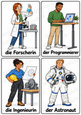 Berufe – 72 Bildkarten im A6-Format | Sachunterricht Grundschule, DaZ, Wortschatz & Sprachförderung – Materialseite 15