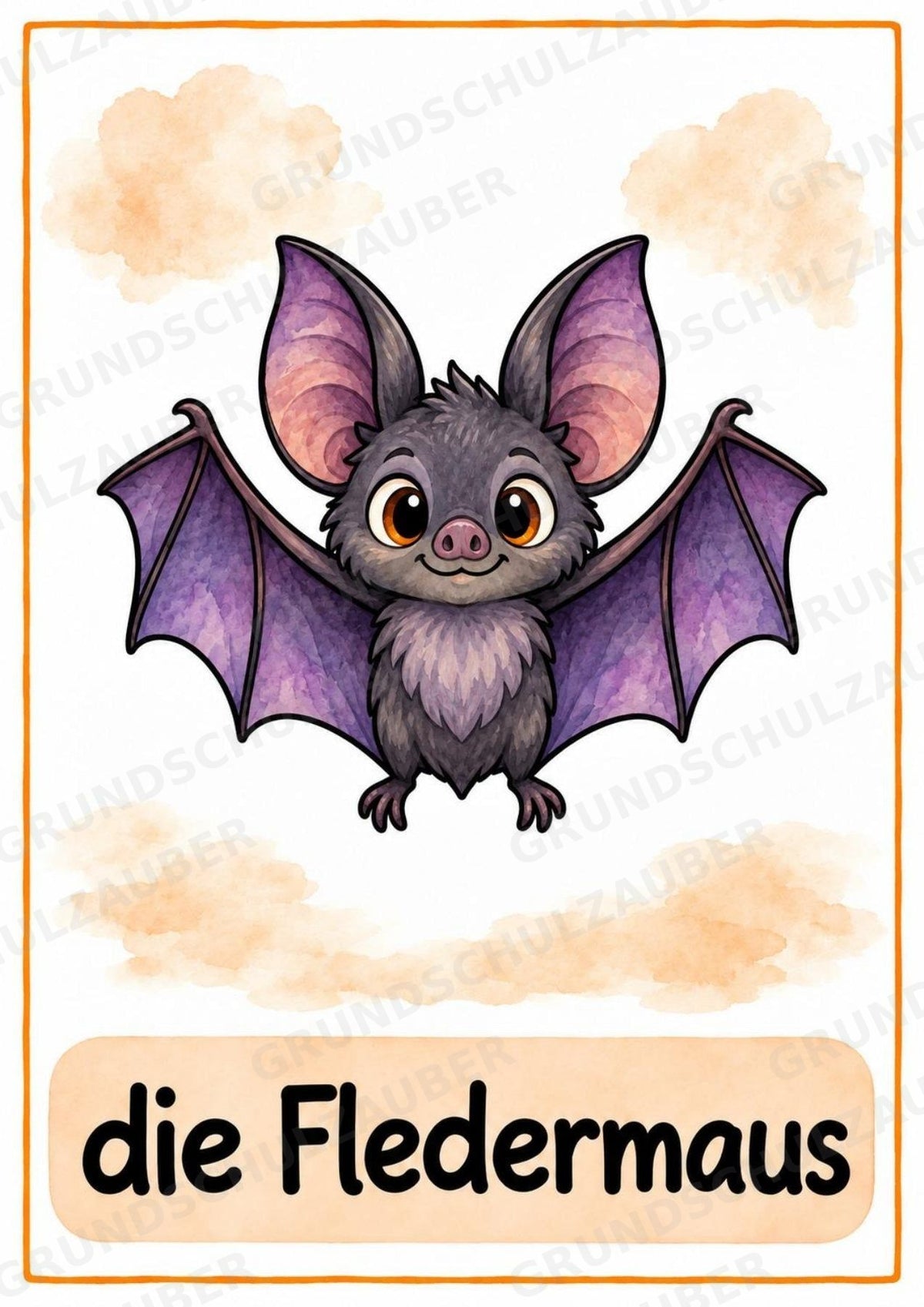 Halloween Bildkarten & Poster für die Grundschule | 10 A4-Poster + 20 A6-Karten für Wortschatz, Sprachförderung & DaZ – Materialseite 4