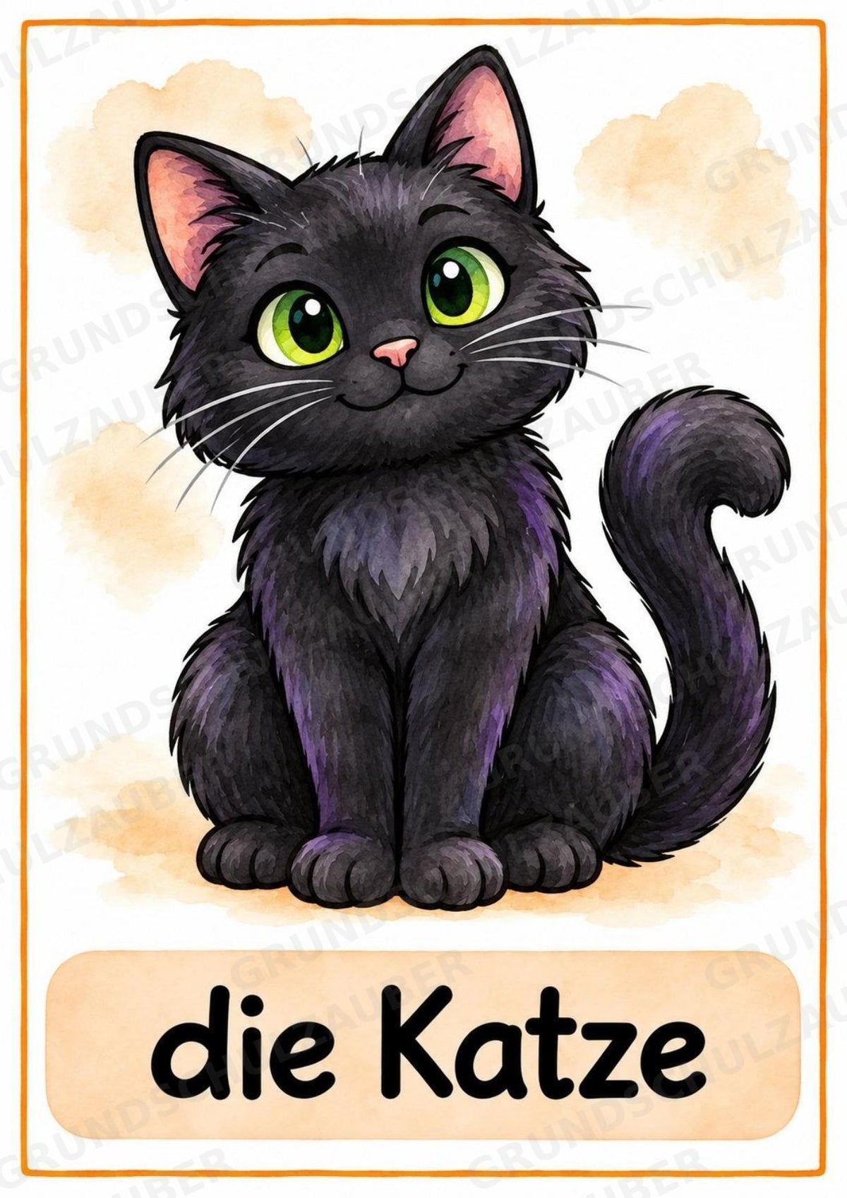 Halloween Bildkarten & Poster für die Grundschule | 10 A4-Poster + 20 A6-Karten für Wortschatz, Sprachförderung & DaZ – Materialseite 6