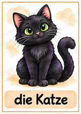 Halloween Bildkarten & Poster für die Grundschule | 10 A4-Poster + 20 A6-Karten für Wortschatz, Sprachförderung & DaZ – Materialseite 6