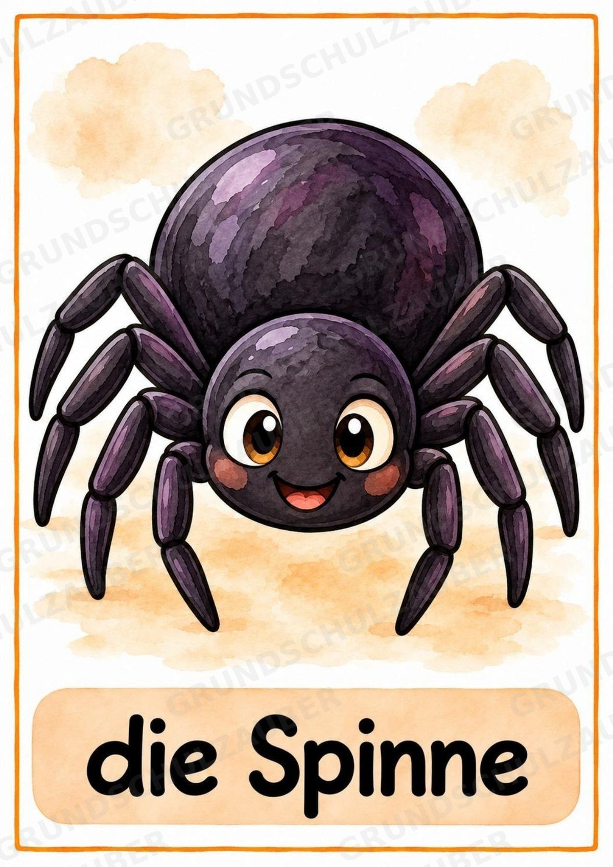 Halloween Bildkarten & Poster für die Grundschule | 10 A4-Poster + 20 A6-Karten für Wortschatz, Sprachförderung & DaZ – Materialseite 7