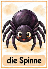 Halloween Bildkarten & Poster für die Grundschule | 10 A4-Poster + 20 A6-Karten für Wortschatz, Sprachförderung & DaZ – Materialseite 7