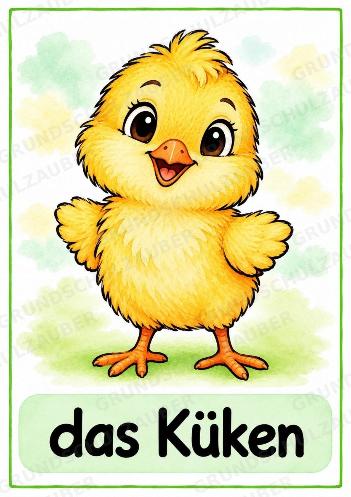 Ostern: 10 Poster & 20 Bildkarten für die Grundschule | Wortschatz mit Artikeln, Sprachförderung & DaZ – Materialseite 5