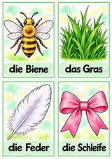 Ostern: 10 Poster & 20 Bildkarten für die Grundschule | Wortschatz mit Artikeln, Sprachförderung & DaZ – Materialseite 15