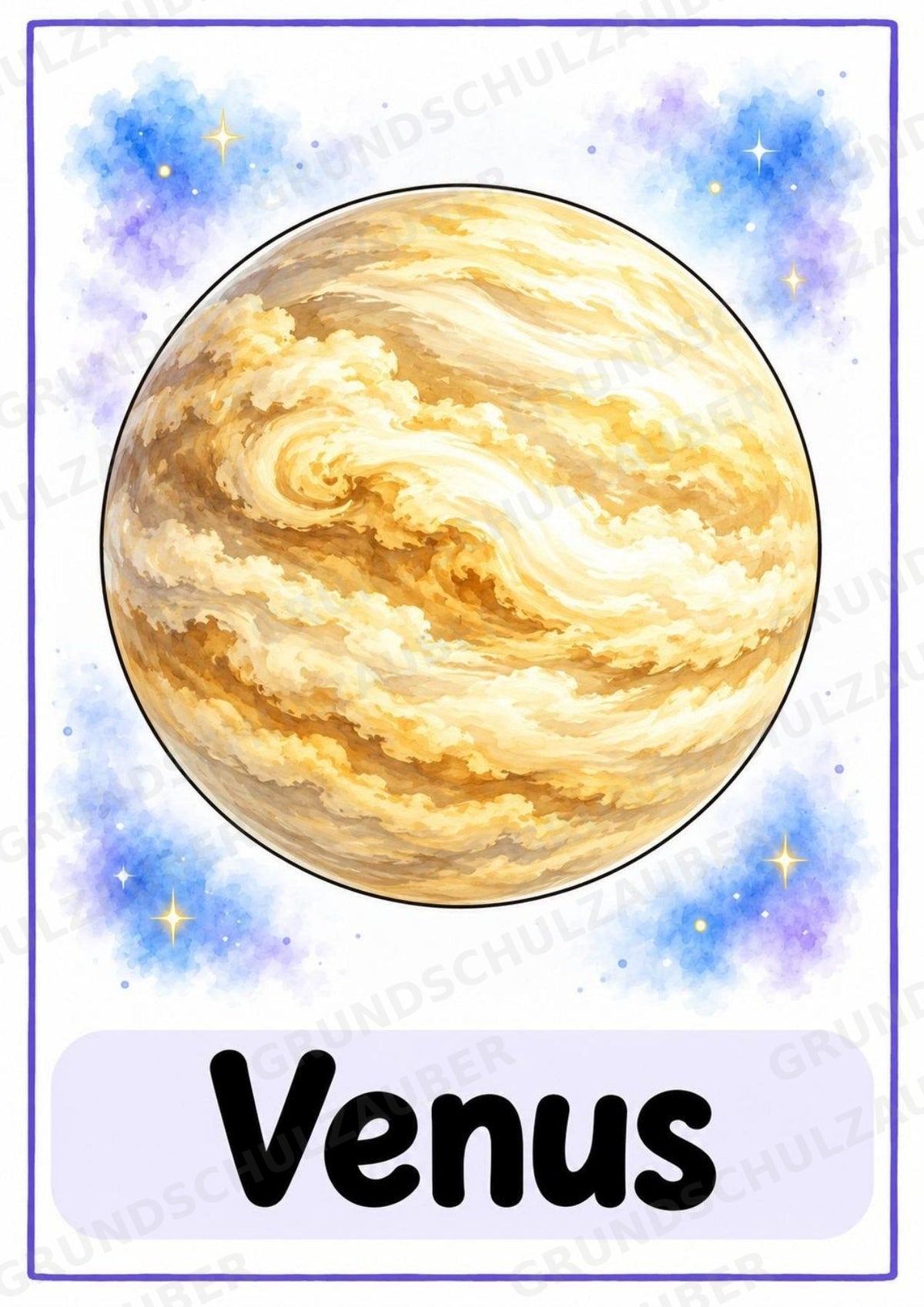 Universum & Weltraum: 30 Poster A4 + 40 Bildkarten A6 | Planeten, Sterne & Raumfahrt | Sachunterricht Grundschule & DaZ – Materialseite 4