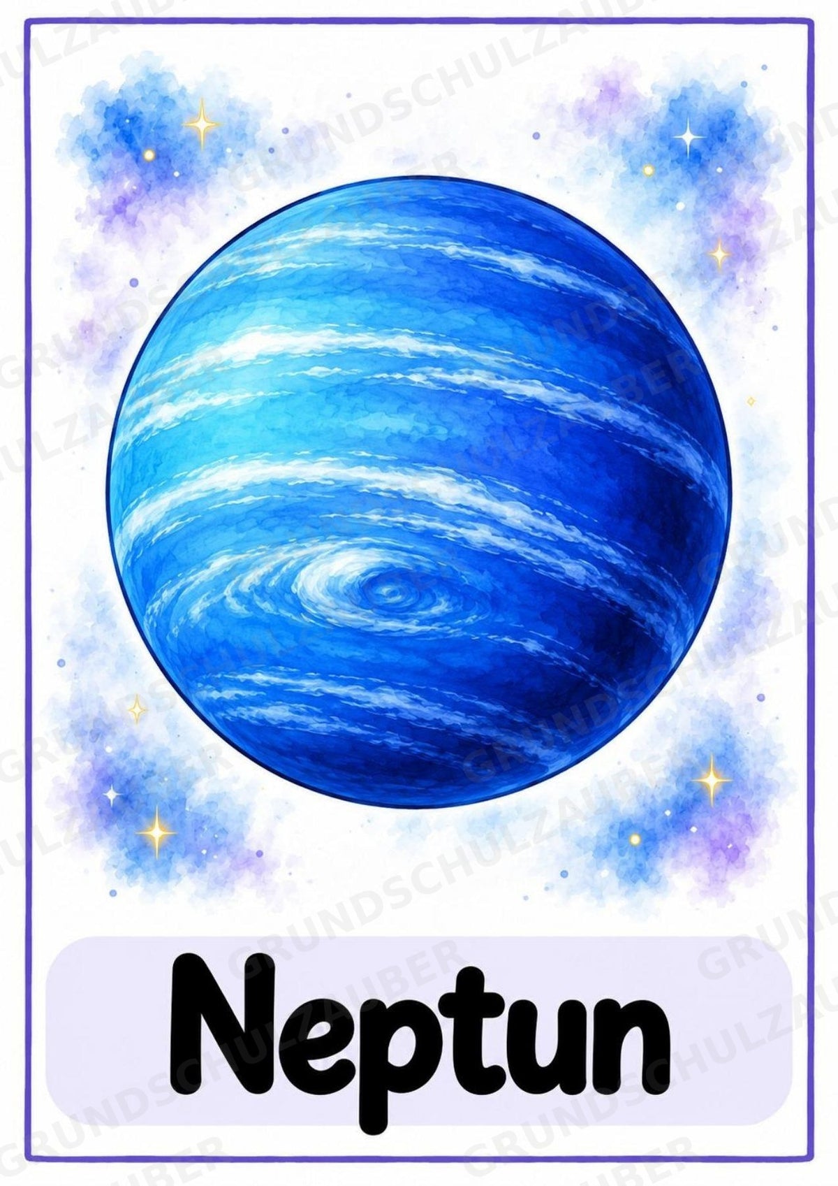 Universum & Weltraum: 30 Poster A4 + 40 Bildkarten A6 | Planeten, Sterne & Raumfahrt | Sachunterricht Grundschule & DaZ – Materialseite 11