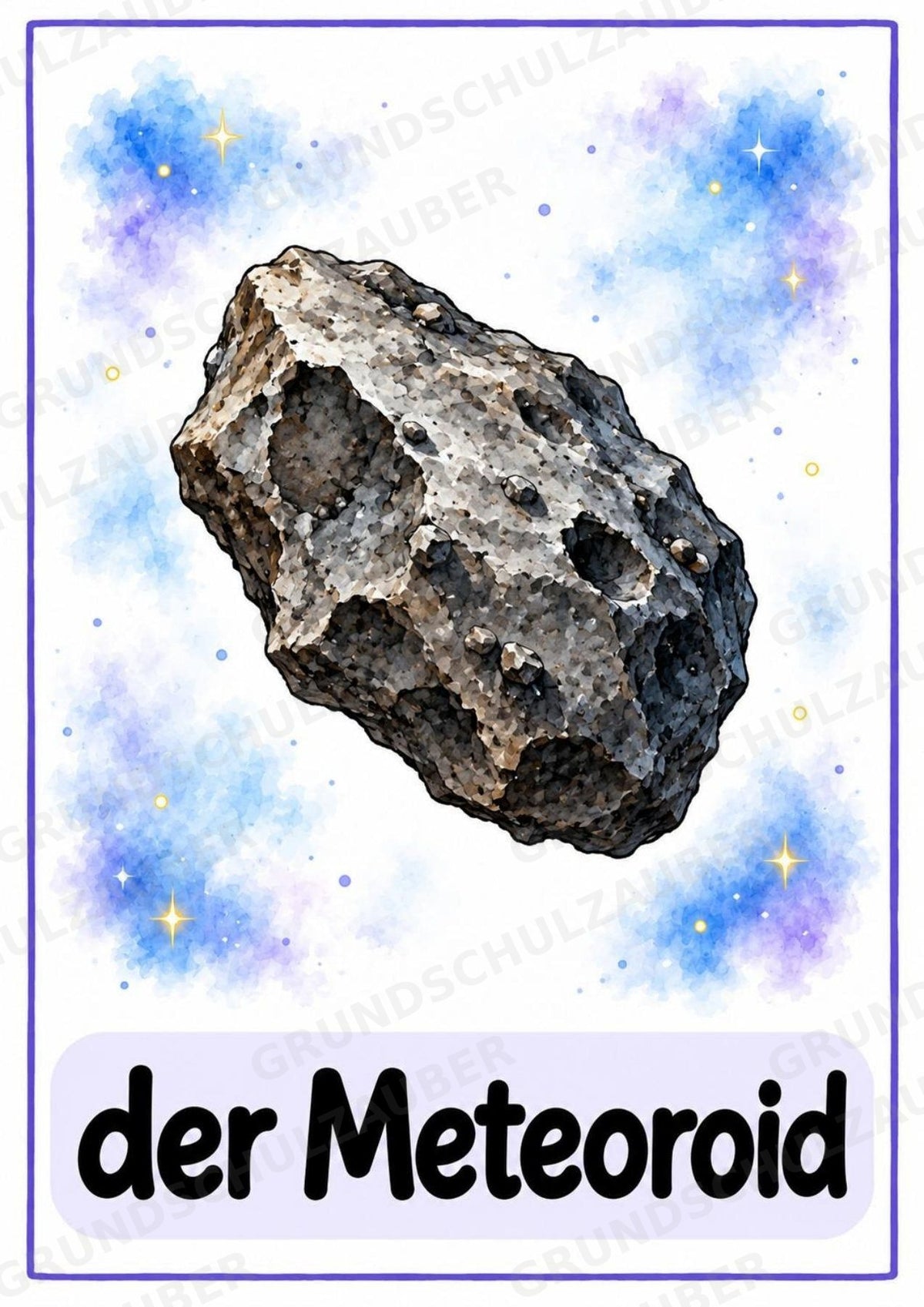 Universum & Weltraum: 30 Poster A4 + 40 Bildkarten A6 | Planeten, Sterne & Raumfahrt | Sachunterricht Grundschule & DaZ – Materialseite 16