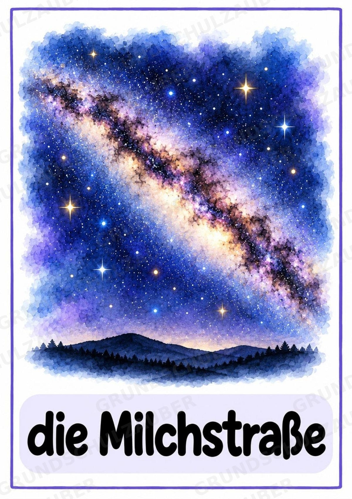 Universum & Weltraum: 30 Poster A4 + 40 Bildkarten A6 | Planeten, Sterne & Raumfahrt | Sachunterricht Grundschule & DaZ – Materialseite 24