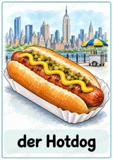 New York Poster auf Deutsch – 10 Lernposter DIN A4 | Grundschule, Sehenswürdigkeiten & Wortschatz – Materialseite 11