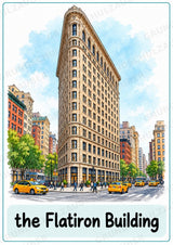 New York Poster auf Englisch – 10 Lernposter DIN A4 | Englisch Grundschule, USA & Landeskunde – Materialseite 7
