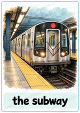 New York Poster auf Englisch – 10 Lernposter DIN A4 | Englisch Grundschule, USA & Landeskunde – Materialseite 9