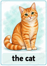 Haustiere Englisch: 10 Tierposter DIN A4 | Pets Vocabulary für den Englischunterricht – Materialseite 3