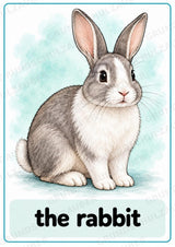 Haustiere Englisch: 10 Tierposter DIN A4 | Pets Vocabulary für den Englischunterricht – Materialseite 4