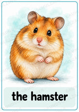 Haustiere Englisch: 10 Tierposter DIN A4 | Pets Vocabulary für den Englischunterricht – Materialseite 6