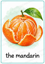 Obst Englisch: 15 Poster DIN A4 | Fruit Vocabulary und Wortschatzwand für den Englischunterricht in der Grundschule – Materialseite 6