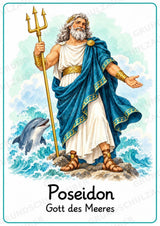 Griechische Götter und Göttinnen: 20 Poster DIN A4 | Mythologie und antikes Griechenland – Materialseite 4