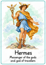 Griechische Götter Englisch: 20 Poster DIN A4 | Greek Gods and Goddesses | Mythologie für den Englischunterricht – Materialseite 12