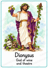 Griechische Götter Englisch: 20 Poster DIN A4 | Greek Gods and Goddesses | Mythologie für den Englischunterricht – Materialseite 13