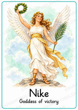 Griechische Götter Englisch: 20 Poster DIN A4 | Greek Gods and Goddesses | Mythologie für den Englischunterricht – Materialseite 20