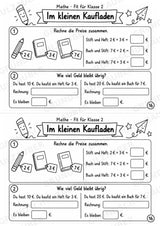 Mathe Miniheft – Fit für Klasse 2 | 20 Arbeitsblätter im Zahlenraum bis 20 – Materialseite 18