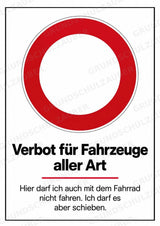 Verkehrszeichen Grundschule: 30 Poster DIN A4 | Verkehrserziehung, Schulweg und Radfahrprüfung – Materialseite 9