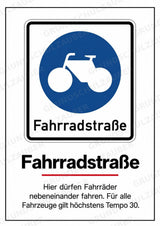 Verkehrszeichen Grundschule: 30 Poster DIN A4 | Verkehrserziehung, Schulweg und Radfahrprüfung – Materialseite 17