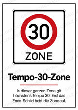 Verkehrszeichen Grundschule: 30 Poster DIN A4 | Verkehrserziehung, Schulweg und Radfahrprüfung – Materialseite 31