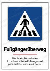 Verkehrszeichen Grundschule: 30 Poster DIN A4 | Verkehrserziehung, Schulweg und Radfahrprüfung – Materialseite 19