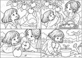 Apfeltheater basteln: Mini-Kamishibai Apfel für Klasse 1/2 | Kamishibai – Materialseite 9