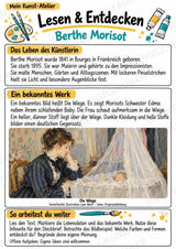 Berthe Morisot – Künstler-Steckbrief & Infotext | Kunstunterricht Grundschule Klasse 4–5 | Arbeitsblätter mit Lösungen – Materialseite 2