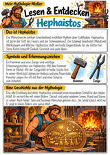 Hephaistos – Griechische Götter: Steckbrief & Infotext | Arbeitsblätter mit Lösungen | Klasse 4–5 – Materialseite 2