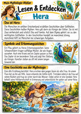 Hera – Griechische Götter: Steckbrief & Infotext | Arbeitsblätter mit Lösungen | Klasse 4–5 – Materialseite 2