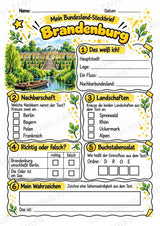 Brandenburg – Lesetext & Steckbrief | Bundesland Deutschland Grundschule – Materialseite 3