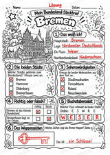 Bremen – Lesetext & Steckbrief | Bundesland Deutschland Grundschule – Materialseite 5