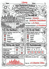 Mecklenburg-Vorpommern – Lesetext & Steckbrief | Bundesland Deutschland Grundschule – Materialseite 5