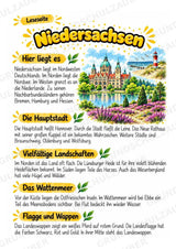 Niedersachsen – Lesetext & Steckbrief | Bundesland Deutschland Grundschule – Materialseite 2