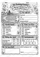 Saarland – Lesetext & Steckbrief | Bundesland Deutschland Grundschule – Materialseite 4
