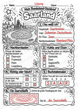 Saarland – Lesetext & Steckbrief | Bundesland Deutschland Grundschule – Materialseite 5
