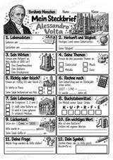 Alessandro Volta – Steckbrief & Infotext für die Grundschule | Berühmte Persönlichkeiten | Sachunterricht – Materialseite 4