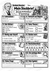 Alexander Fleming – Steckbrief & Infotext für die Grundschule | Berühmte Persönlichkeiten | Sachunterricht – Materialseite 4