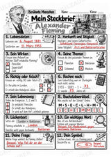 Alexander Fleming – Steckbrief & Infotext für die Grundschule | Berühmte Persönlichkeiten | Sachunterricht – Materialseite 5
