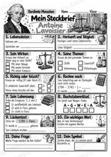 Antoine Lavoisier – Steckbrief & Infotext für die Grundschule | Berühmte Persönlichkeiten | Sachunterricht – Materialseite 4
