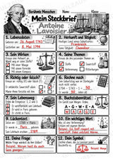 Antoine Lavoisier – Steckbrief & Infotext für die Grundschule | Berühmte Persönlichkeiten | Sachunterricht – Materialseite 5