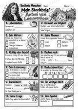 Antoni van Leeuwenhoek – Steckbrief & Infotext für die Grundschule | Berühmte Persönlichkeiten | Sachunterricht – Materialseite 4